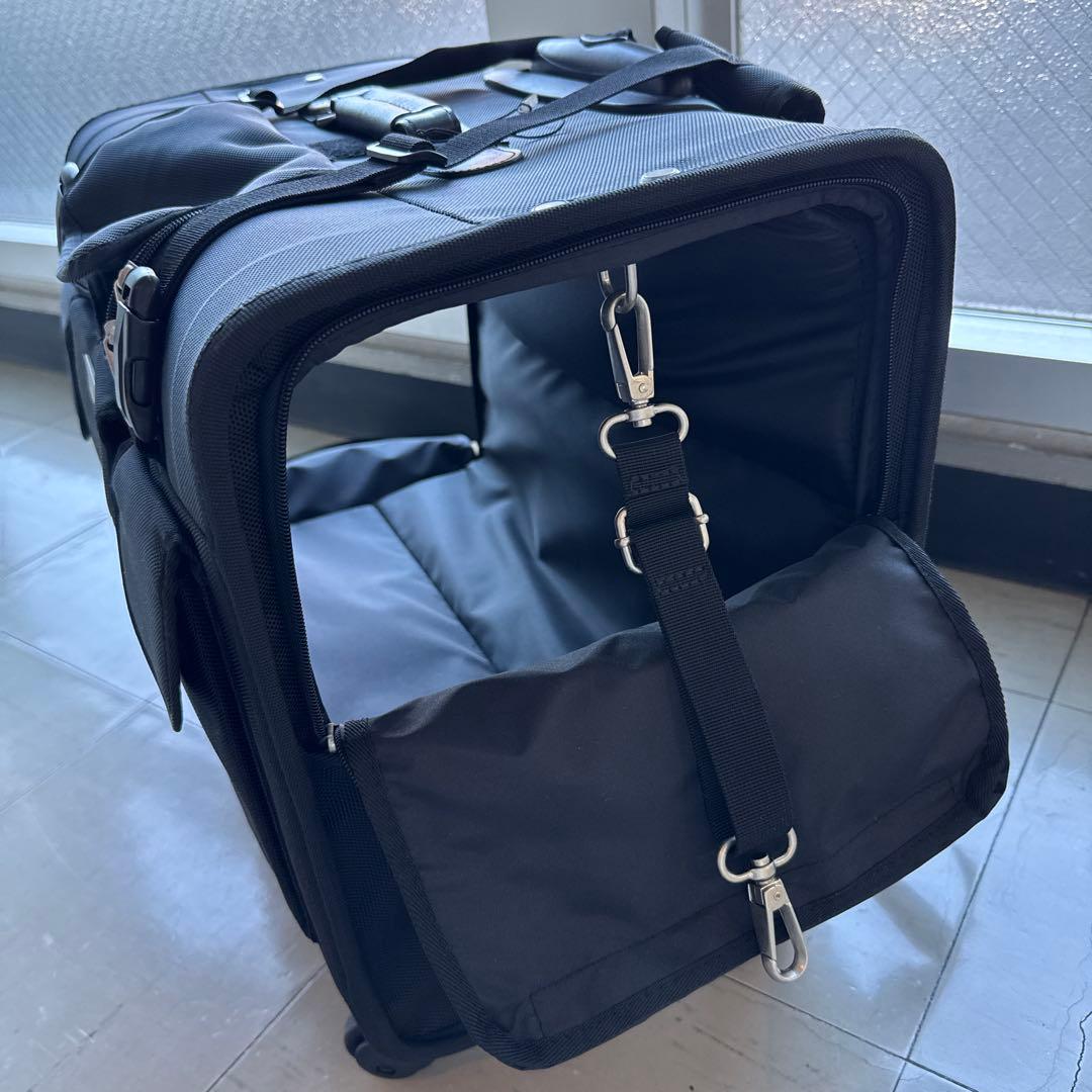 武*尊様 TAKE ME ブラック ペットキャリーLサイズ