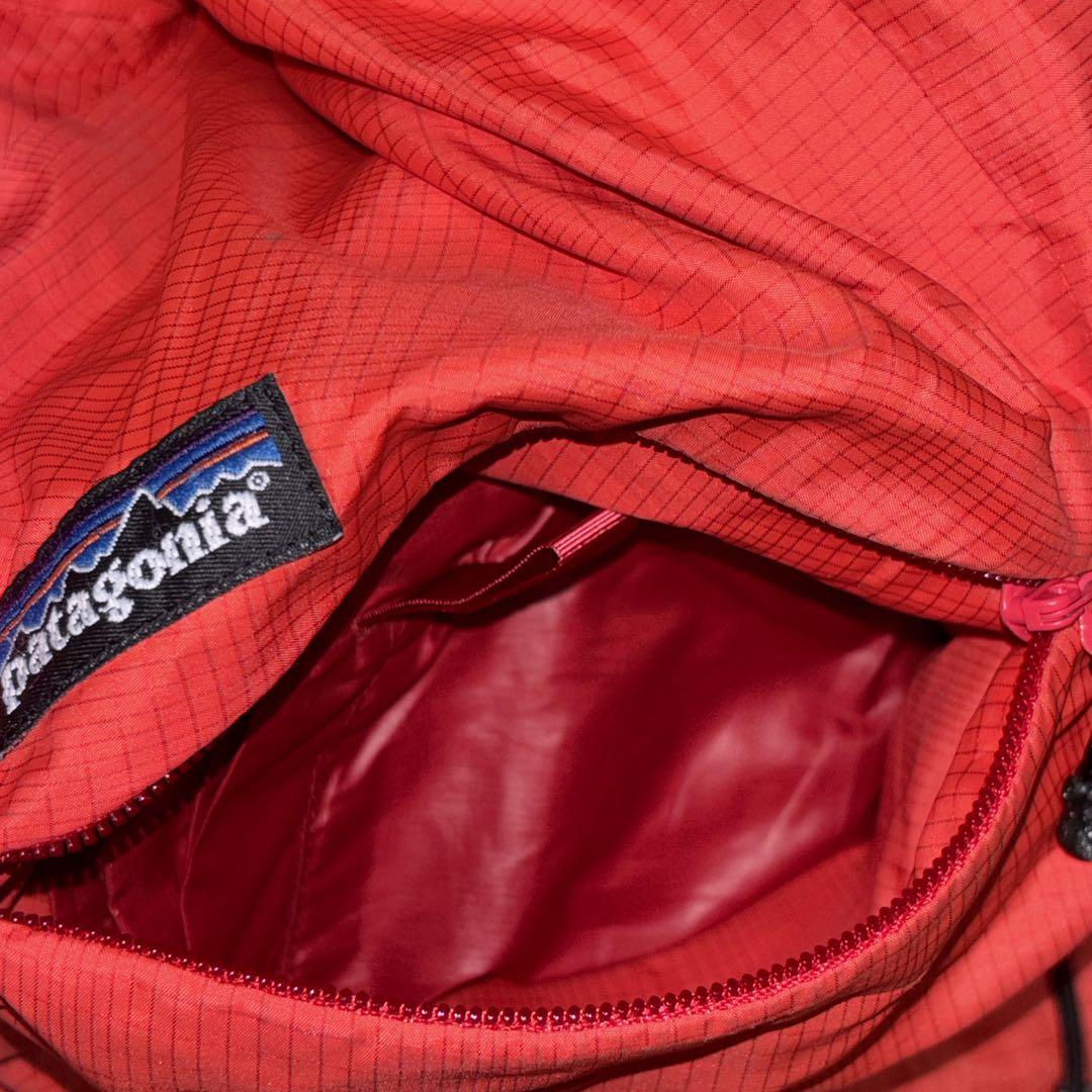 00s Patagonia マイクロパフフーディー オレンジ ジャケット M