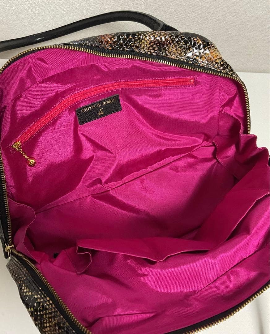 FRUTTI DI BOSCO フルッティディボスコ ボストンバッグ　レザー