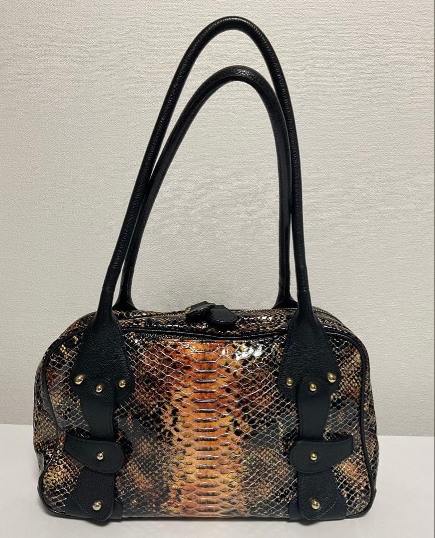 FRUTTI DI BOSCO フルッティディボスコ ボストンバッグ　レザー