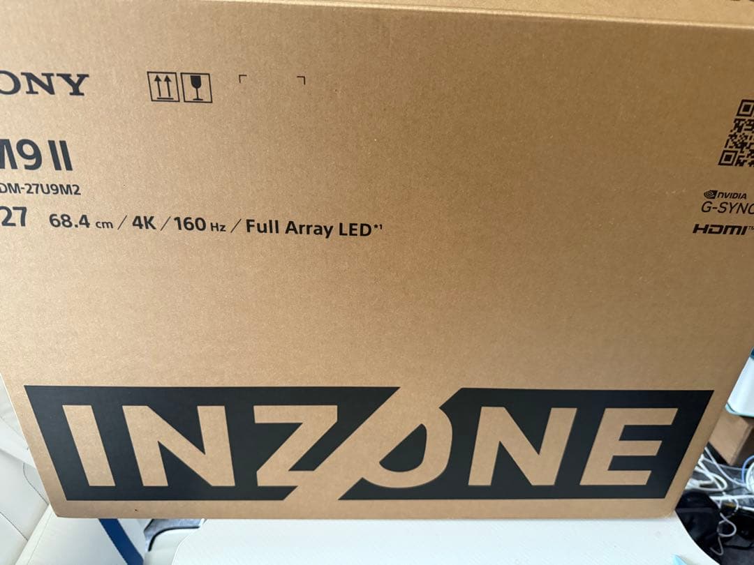 SONY INZONE M9 II 27インチ 4K モニター