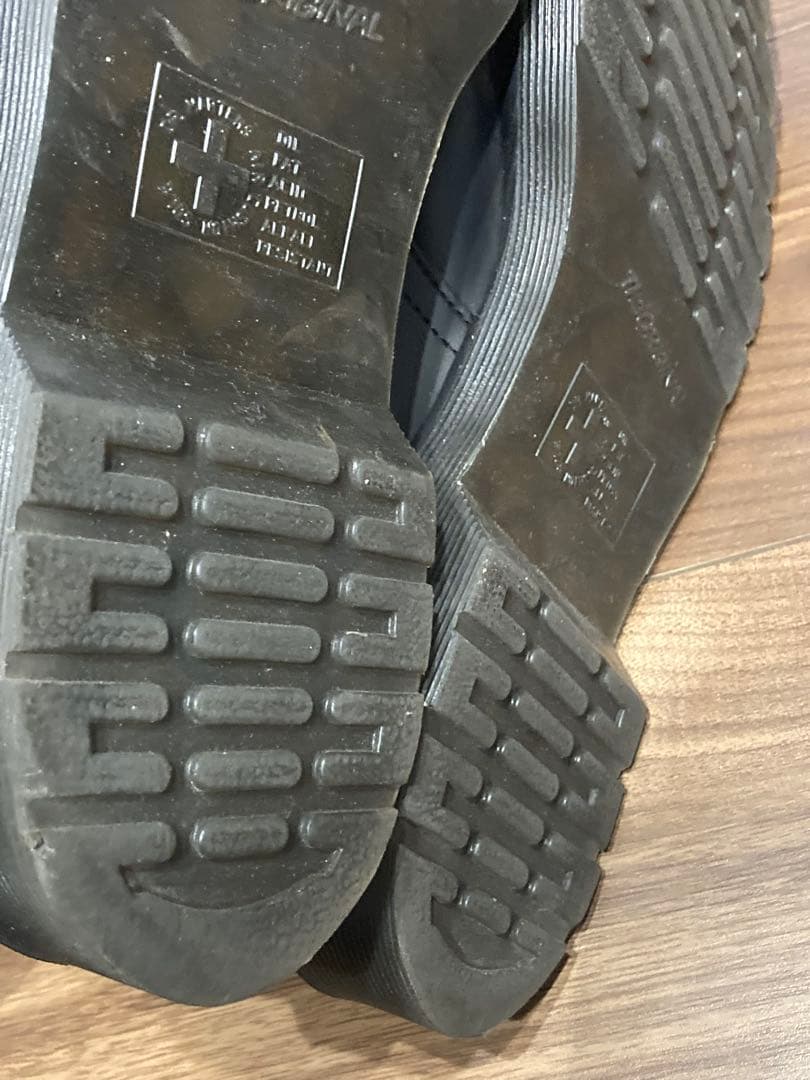 m*i様 Dr. Martens ブラック レースアップシューズ　3ホール　UK