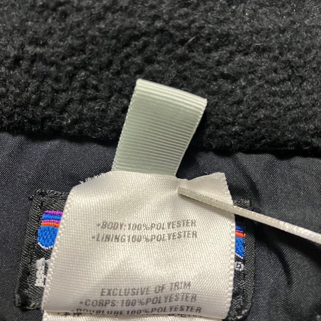 ●F970【US輸入】 シェルドシンチラジャケット ブラック系メンズ【XXL】