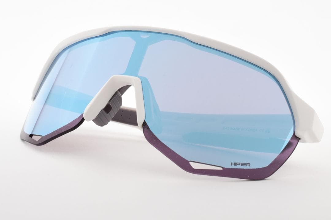 【新品未使用】 100% ワンハンドレット サングラス S2 マットホワイト