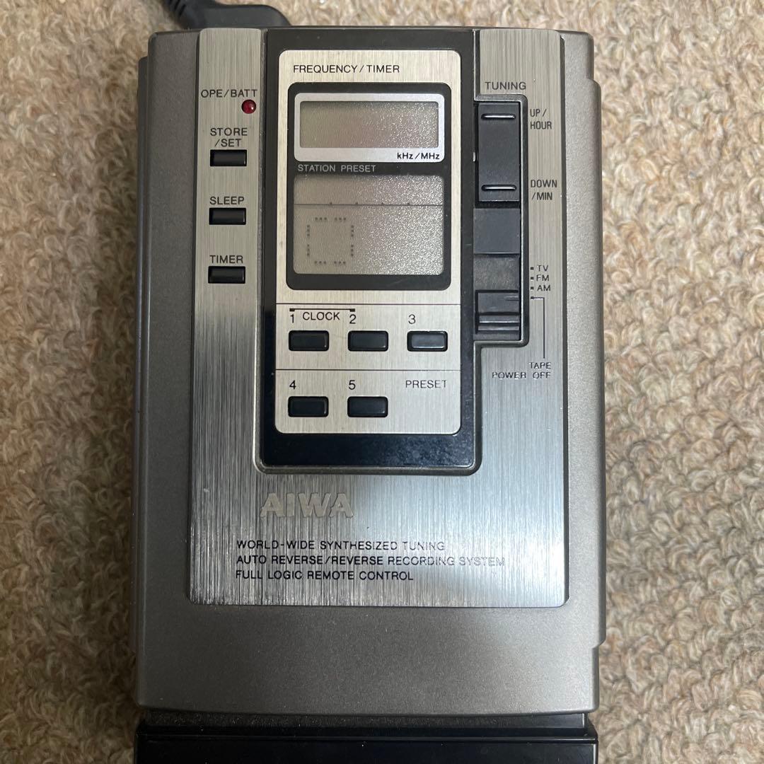 AIWA カセットプレーヤー オートリバース