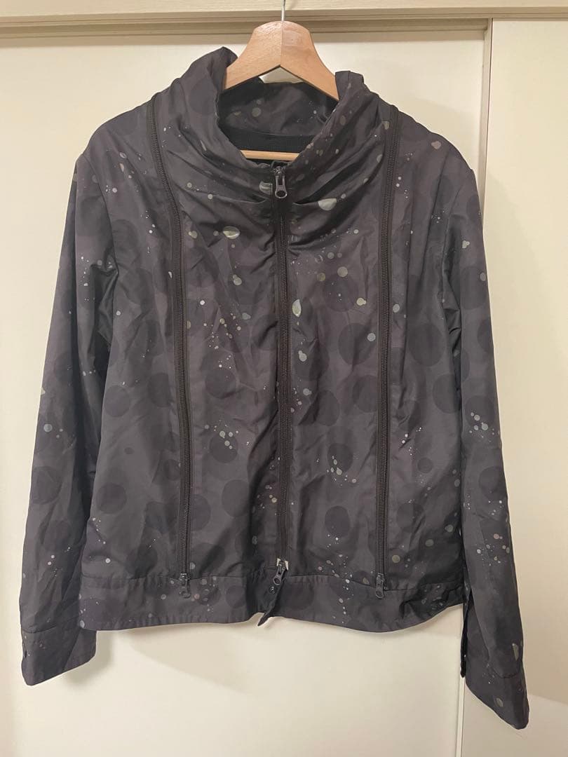 final  多重ジップナイロンジャケットS ファイナルホーム ドット柄