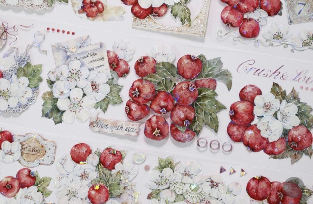 《秋金星》海外マスキングテープ　マステ 【2314】