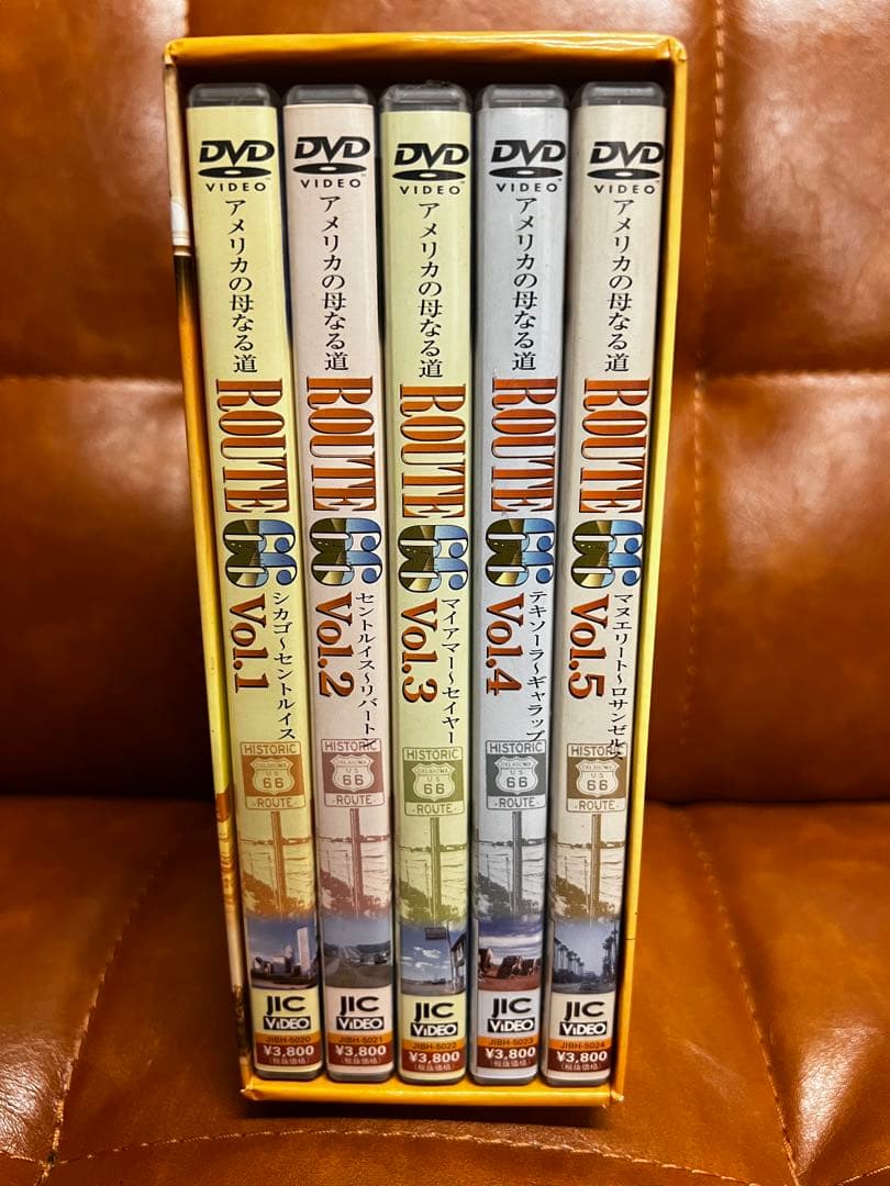 【廃盤品】アメリカの母なる道 ルート66 全5巻 BOXセット [DVD]