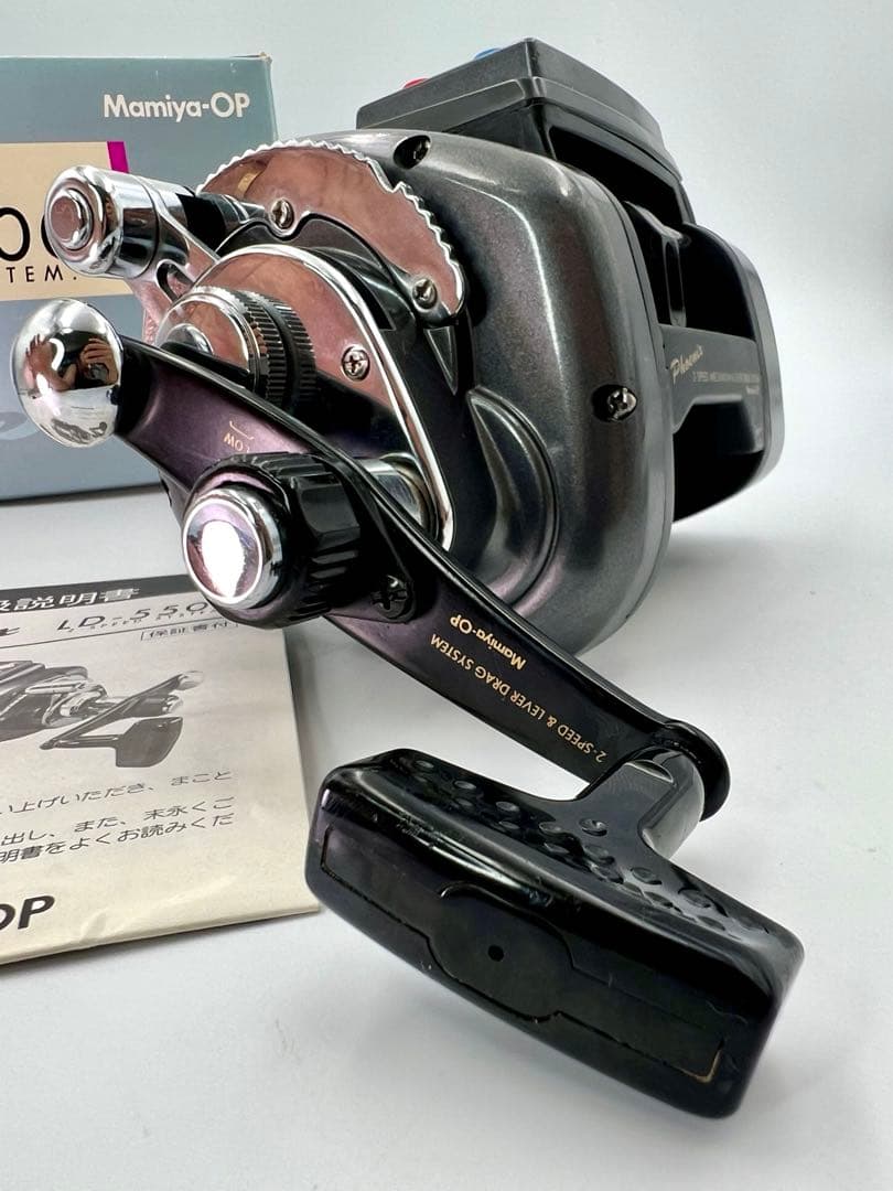 マミヤオーピー フェニックスLD-5500 デジタルカウンター 船用リール