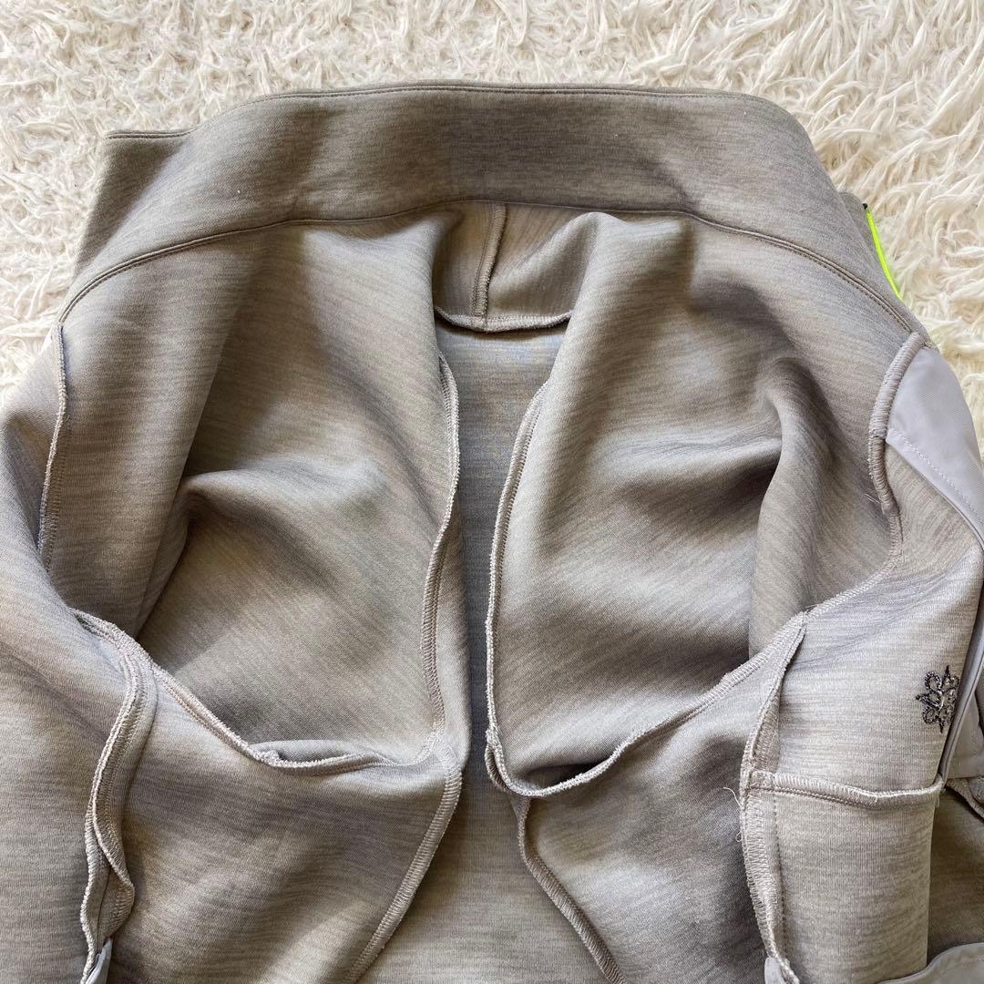 セントアンドリュース ゴルフウェア ニットブルゾン M ロゴ刺繍 ジップアップ