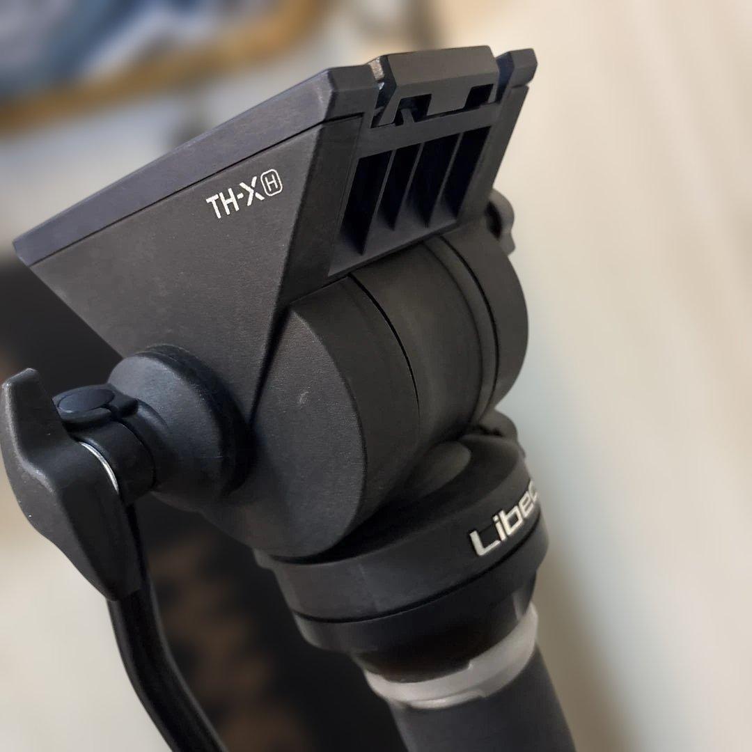 Libec TH-M KIT ビデオモノポッド(TH-X H 付き)