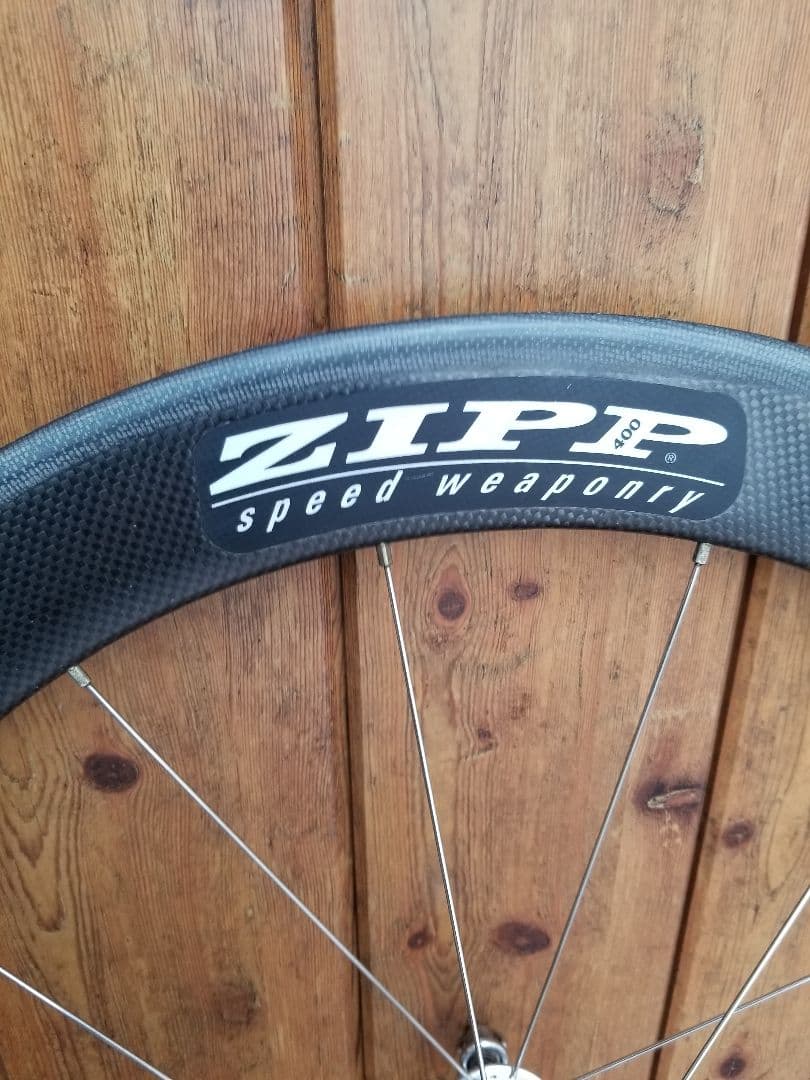 ZIPP 400 カーボン チューブラー ホイール 650c DURA-ACE