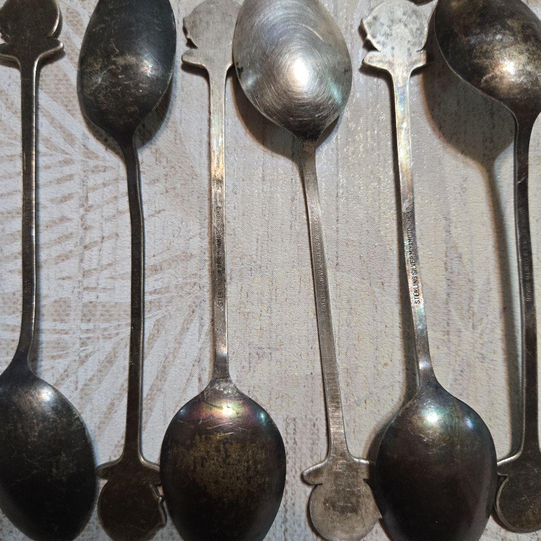 sterling silver 950スプーン 13本セット
