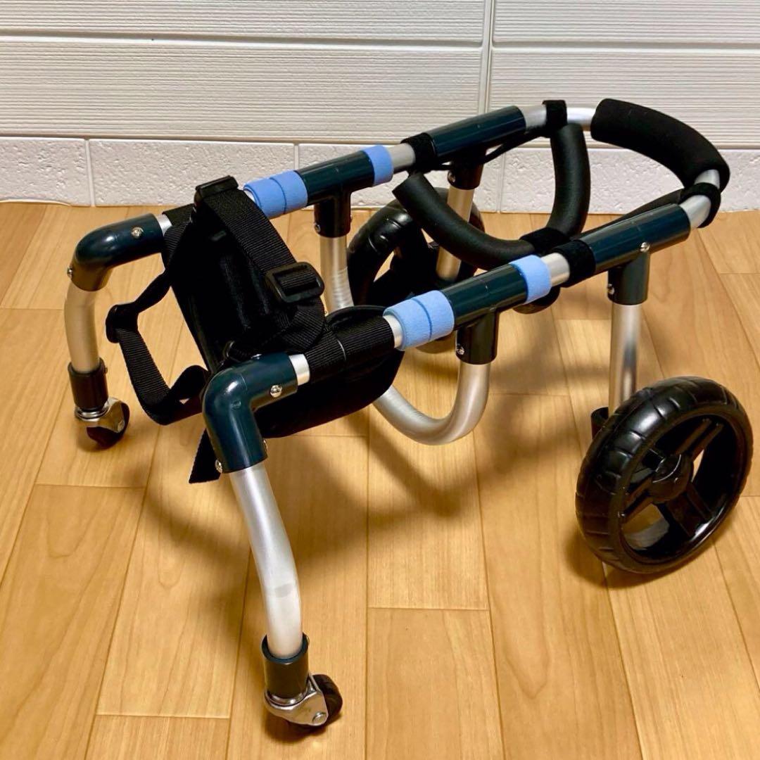 Julyページ■小型犬用4輪　犬の車椅子　犬の歩行器　+オプション