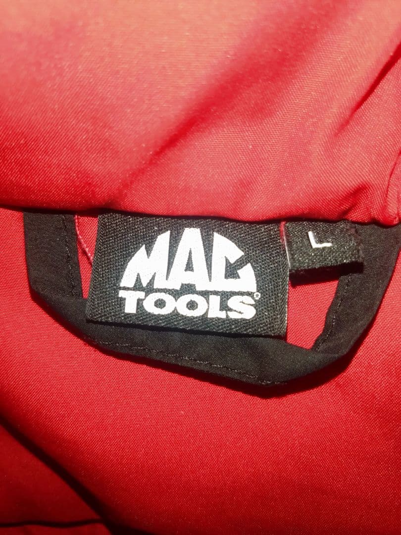 MAC TOOLS ヒートジェネレータージャケット Lサイズ ブラック/レッド