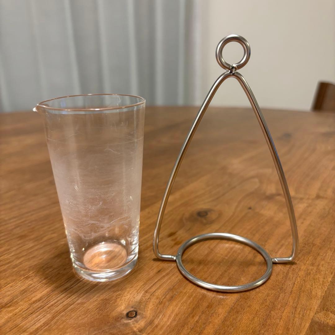 栗原はるみ カトラリー 28本セット スタンド・ガラス瓶付き ステンレス