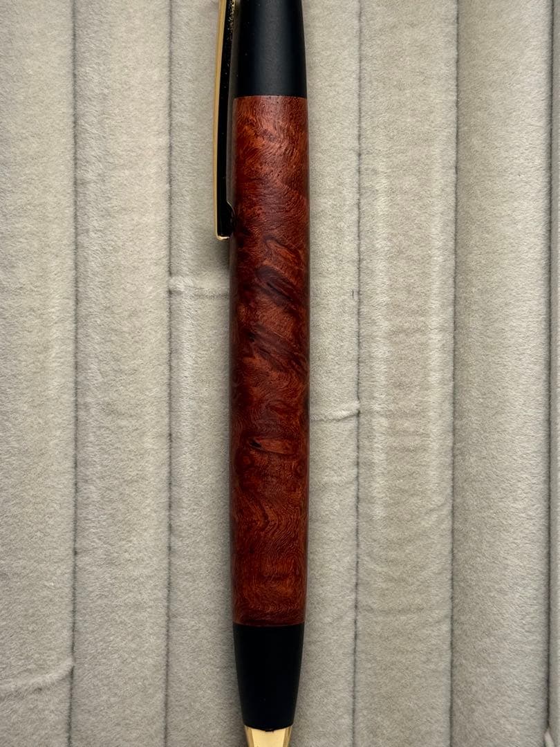 野原工芸　特上花梨瘤　スタンダードボールペン　極美品
