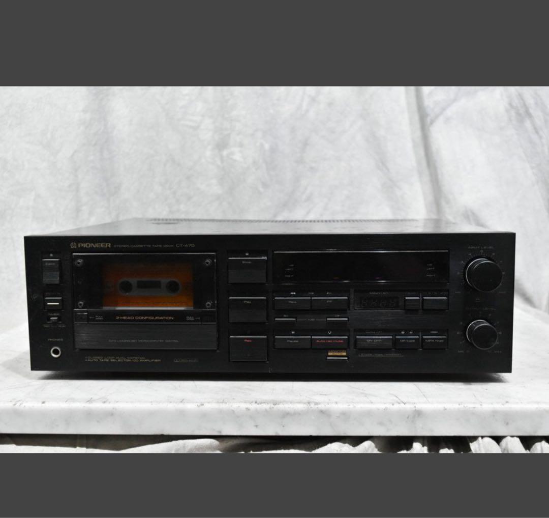 Pioneer CT-A7D カセットデッキ パイオニア