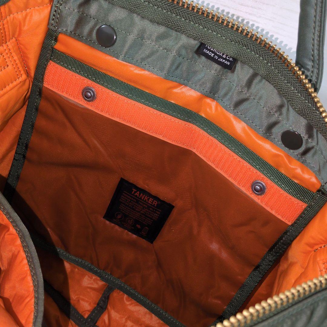 未使用品 ポーター タンカーショートヘルメットバッグオリーブグリーン バッグ