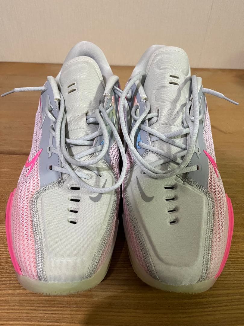 Nike バスケットボールシューズ グレー/ピンク