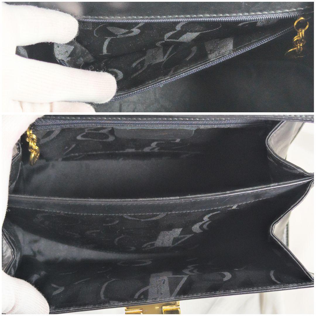 【極美品】フェラガモ ガンチーニ ハンドバッグ 2Way 保存袋付き