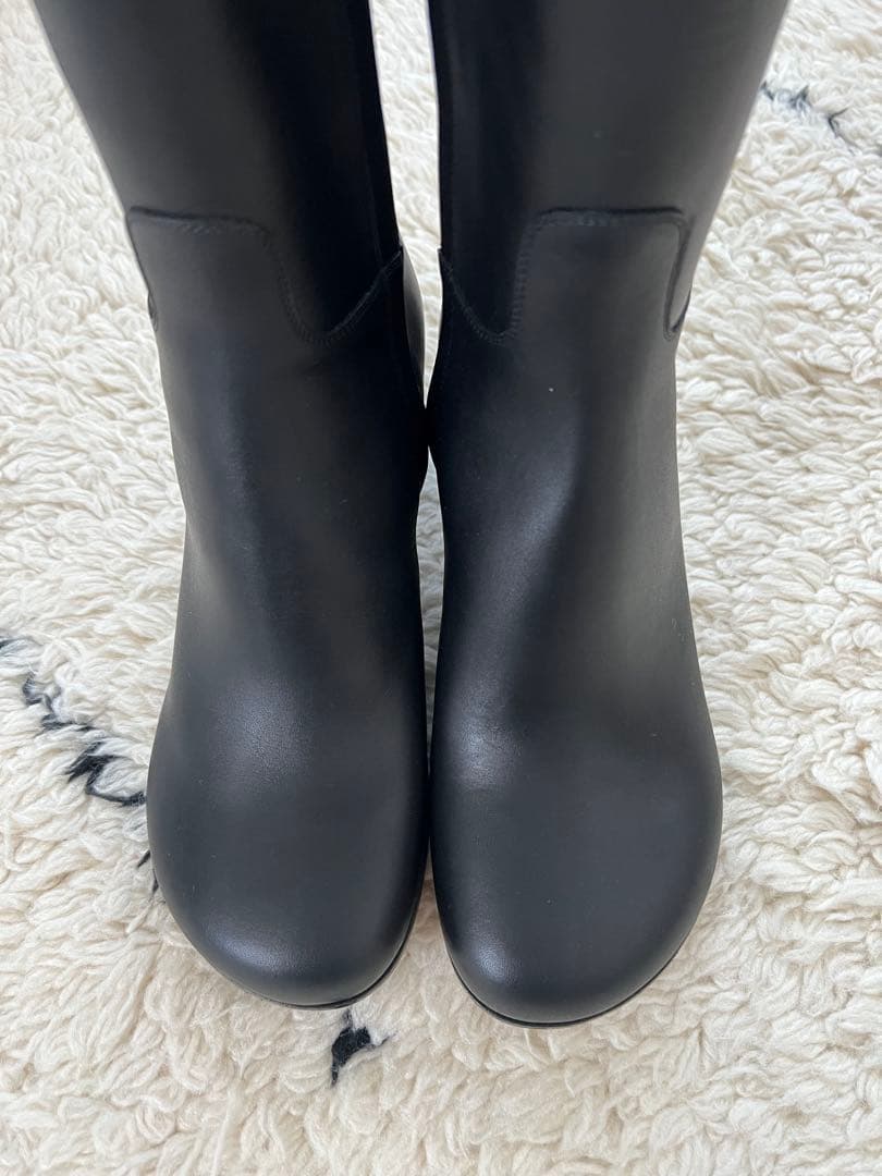 【新品】LOEWE ロエベ ブラック ロングブーツ 38