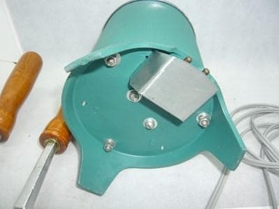 家庭科教材(ハタミシン) 和裁電化鏝　和裁こて 　 和裁コテ　鏝２本付