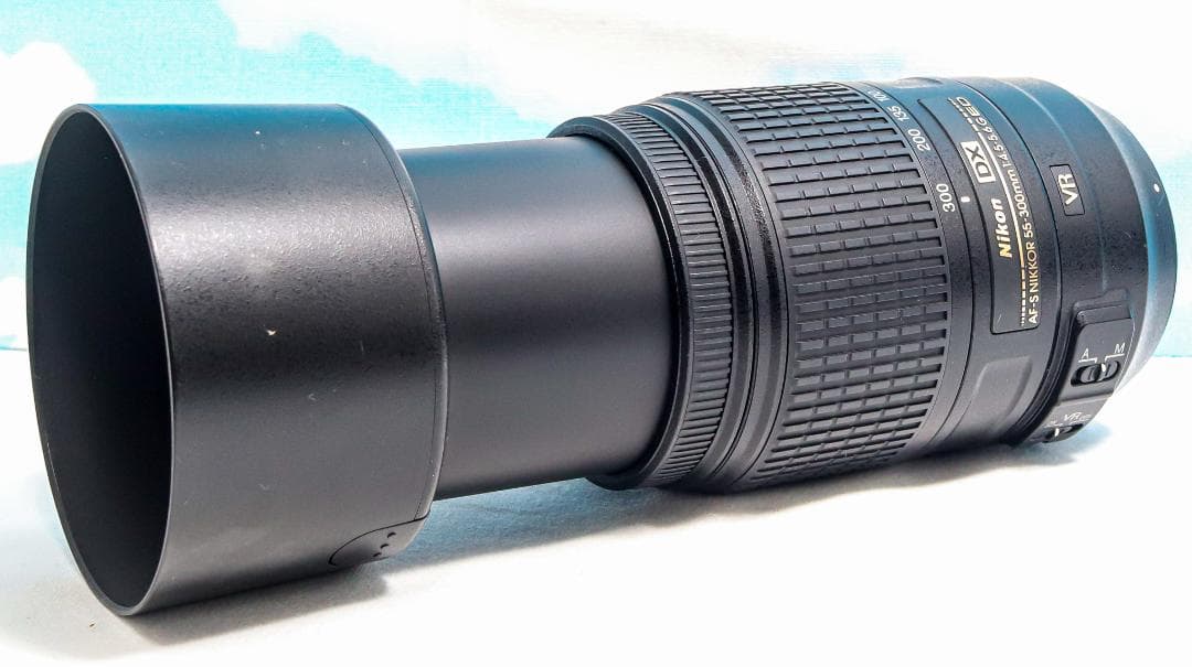 美品⭐️ニコン Nikon 55‐300㎜⭐️超望遠レンズ⭐️大人気レンズ！⭐️