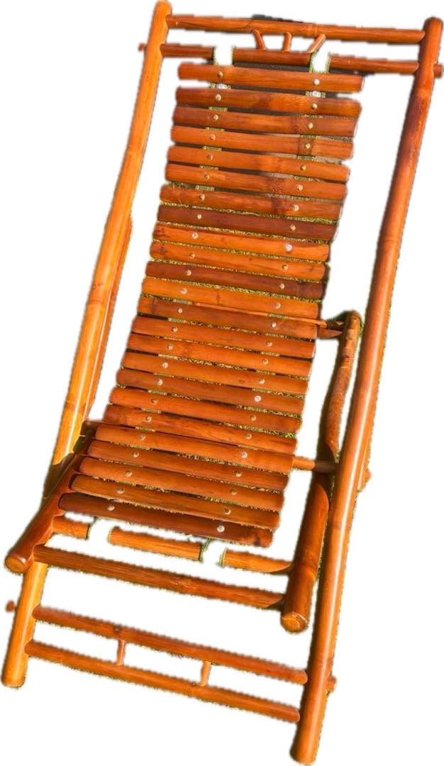 バンブーチェア ロッキングチェア リクライニング アジアン雑貨