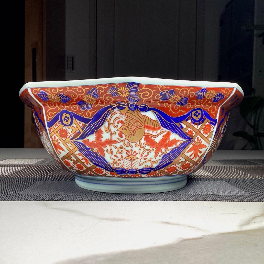 『メルうー特価』　其泉　大鉢　豪華金彩