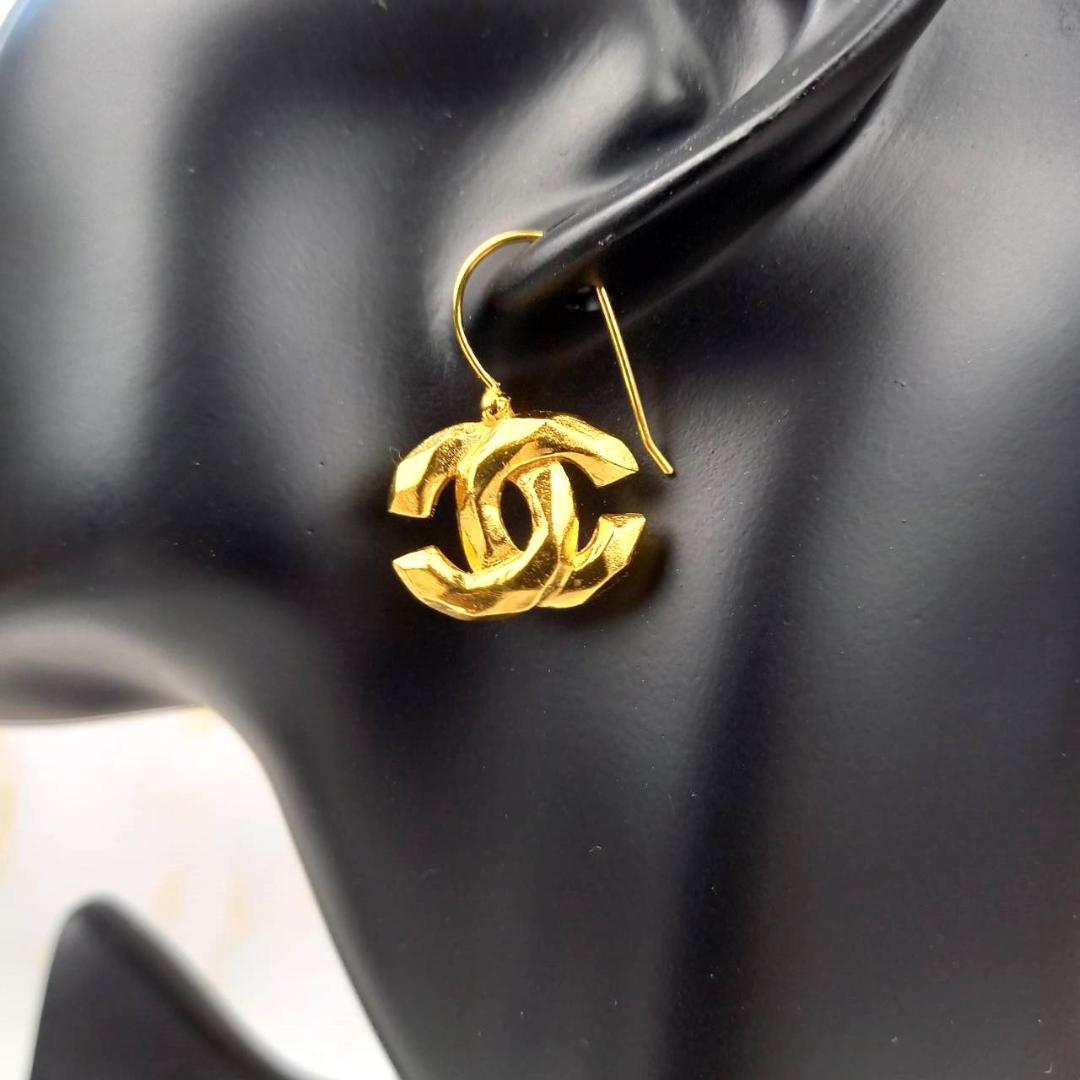 CHANEL シャネル ココマーク 99P ピアス 片耳 ゴールド ヴィンテージ