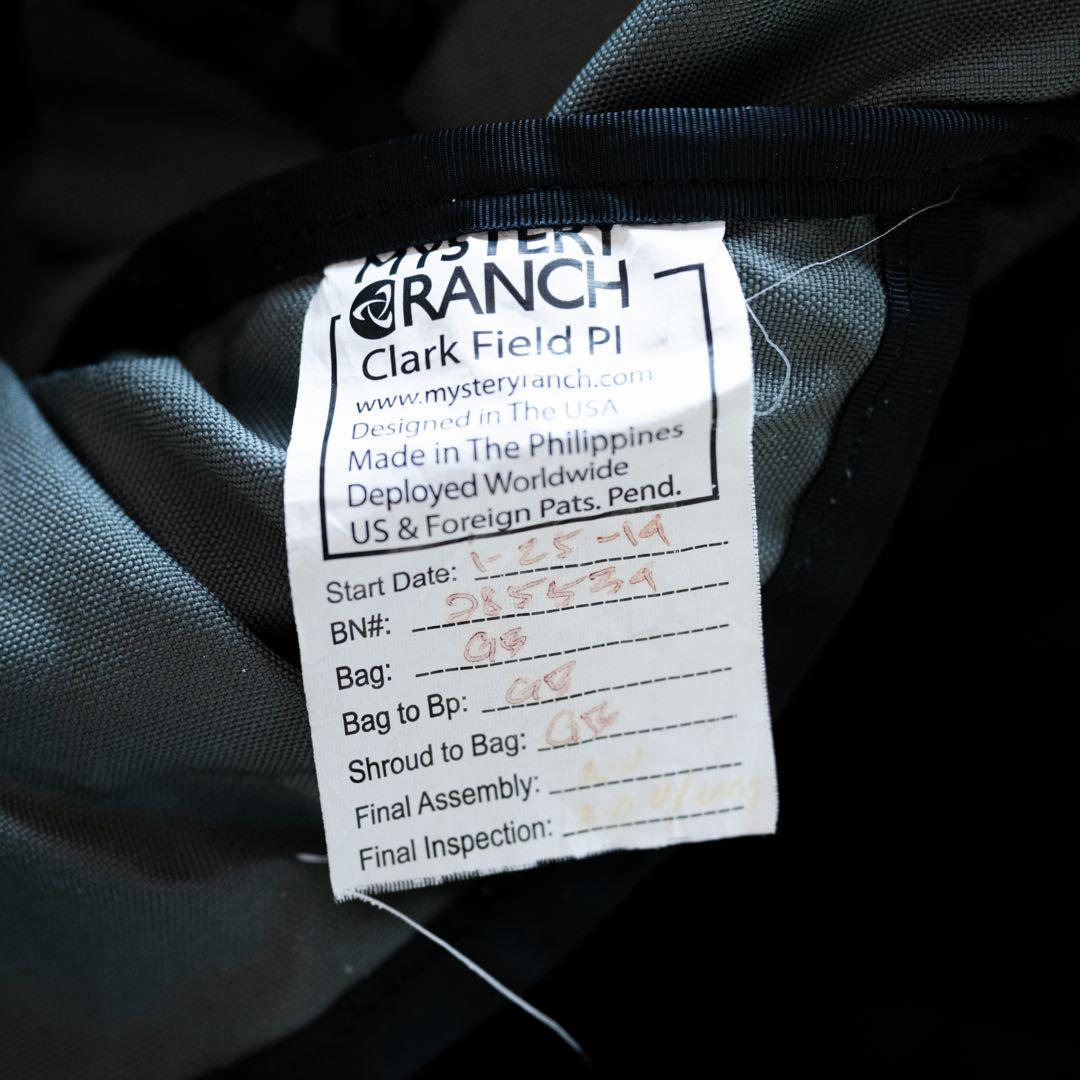 ミステリーランチ アウトサイダー メッセンジャーバッグ 黒 25L