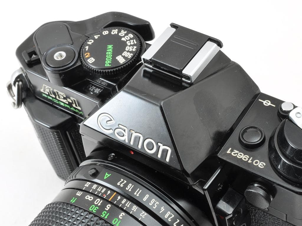 キヤノン AE-1 PROGRAM ブラック N FD 50mm f1.4 動確