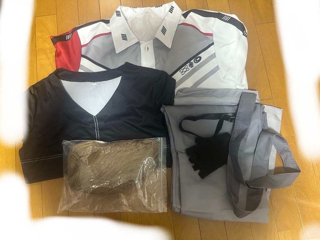 加賀美ハヤト コスプレ衣装 OVERFLOW 男性XLサイズ ウィッグ