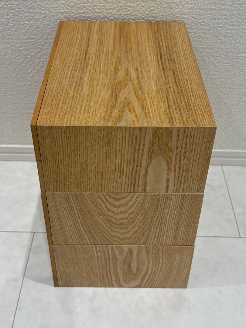 無印良品　木製小物収納 引き出し13個付き