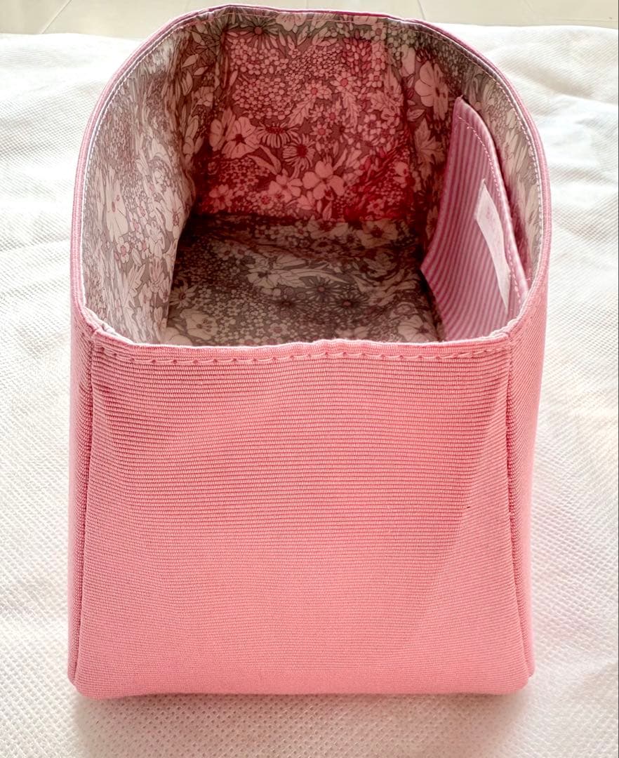 bagtrunk バッグトランク バーキン25 バッグインバッグ 花　ストライプ