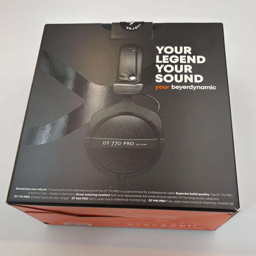 beyerdynamic DT770PRO 250Ω 密閉型モニターヘッドホン