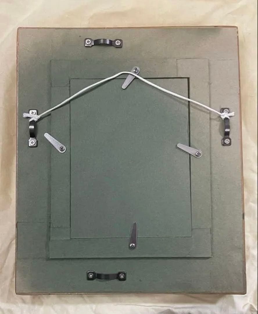 アンティーク ゴールド装飾フォトフレーム 20cm×17.5cm