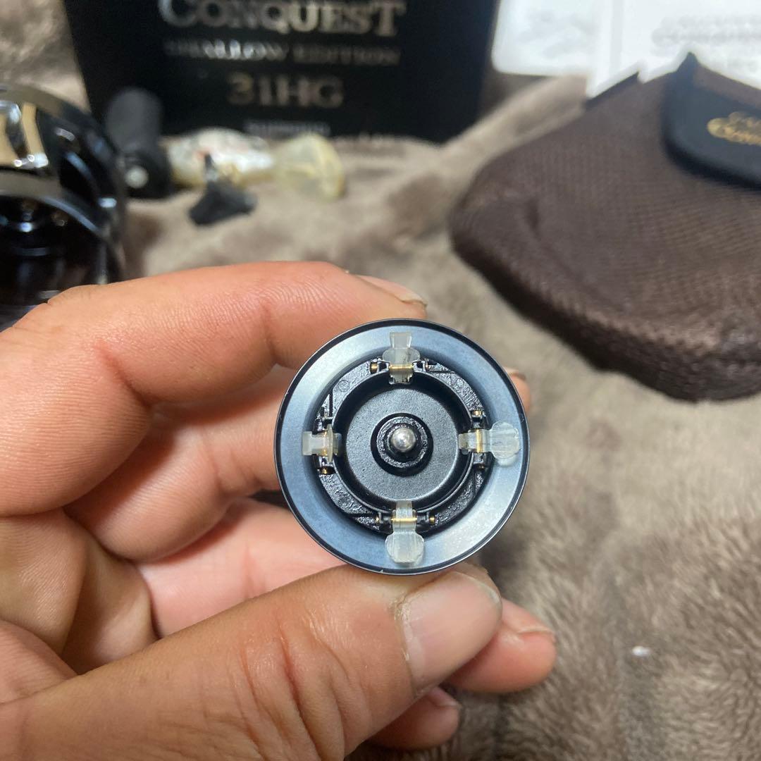 【美品、最終価格】シマノ 24カルカッタコンクエストSE 31HG(左巻き)