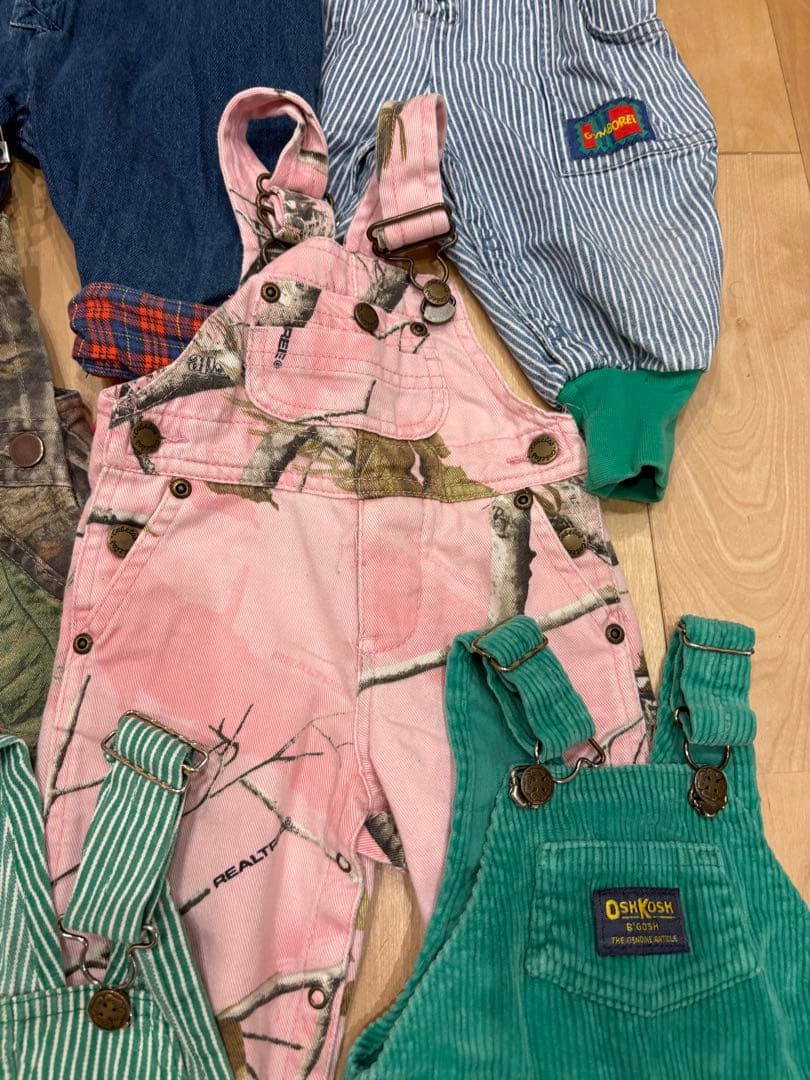 オシュコシュ オーバーオール まとめ売り