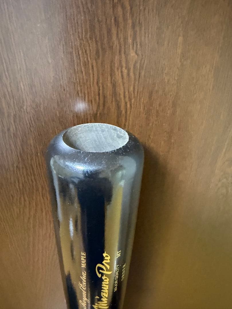 ミズノプロ メイプル 84cm オーダーバット ブラック 希少品