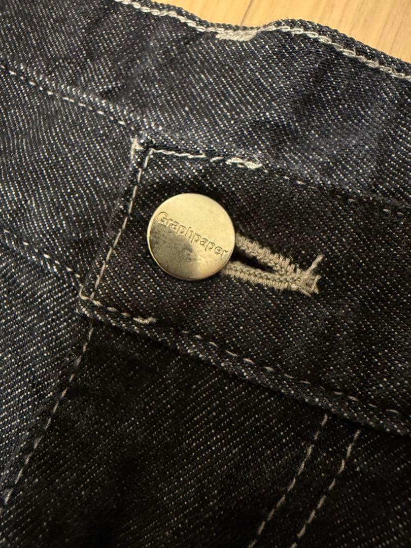 パンツ Colorfast Denim Two Tuck Pants 3