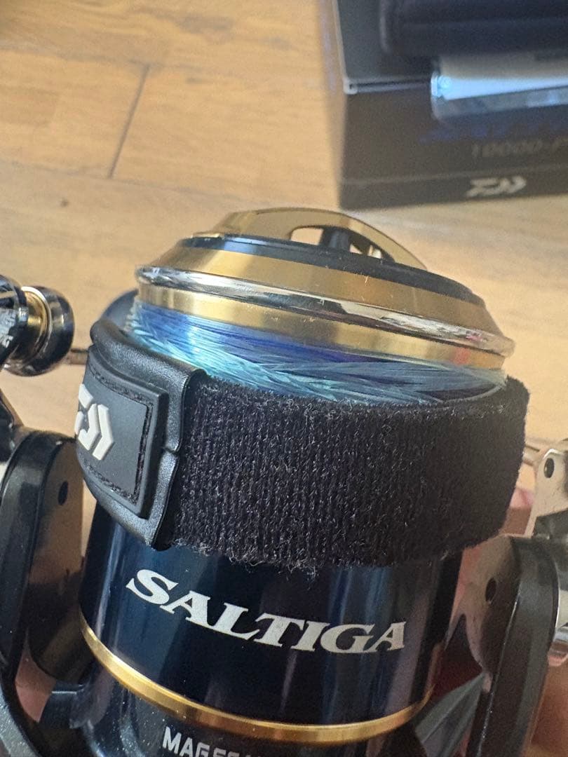 Daiwa Saltiga 10000-P 新品ライン付き　値下げ