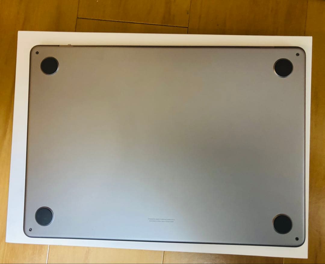 Apple MacBook M3スペースグレー 充電器、箱付き