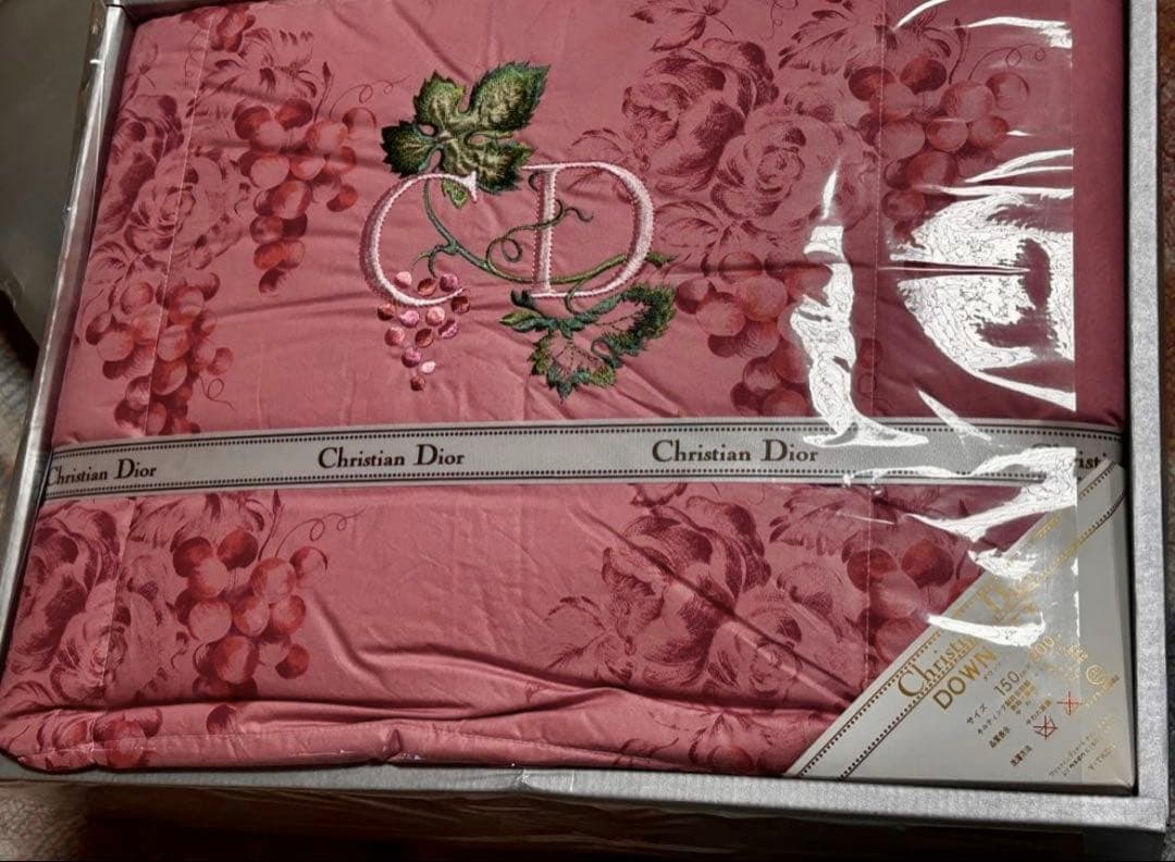 美品　Dior掛け布団ダウン70%ディオール高級ダウンケット