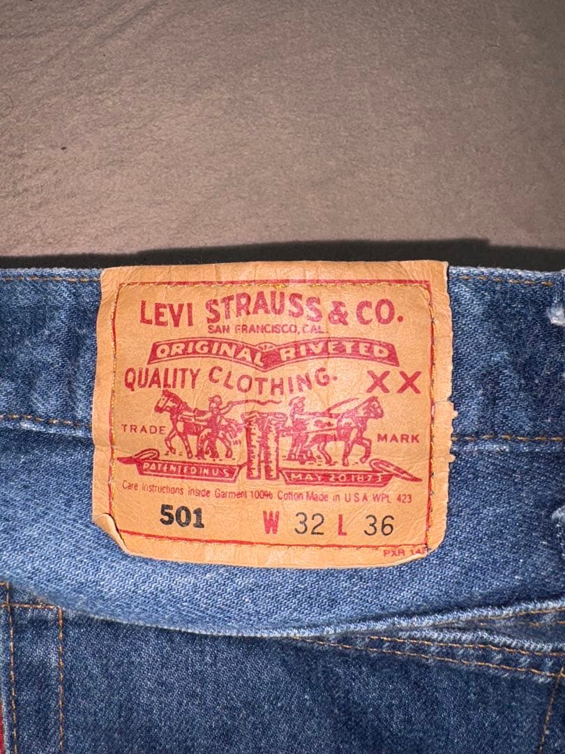 90's USA製Levi's 501 デニム　W32