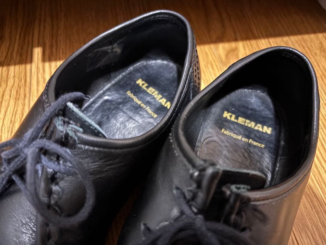 KLEMAN 黒 モカシン　ブーツ　デザートブーツ　41