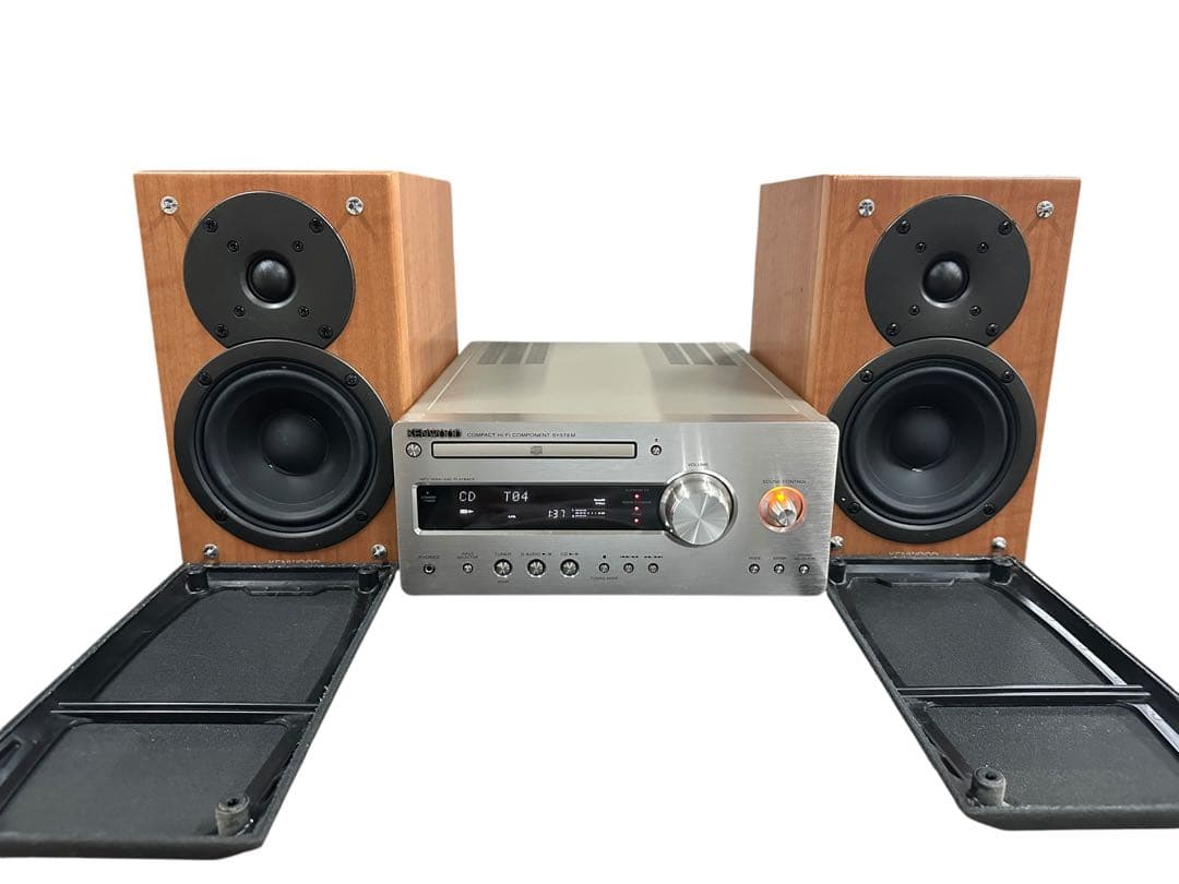 【動作確認済】KENWOOD コンポR-K711 スピーカーLS-K711