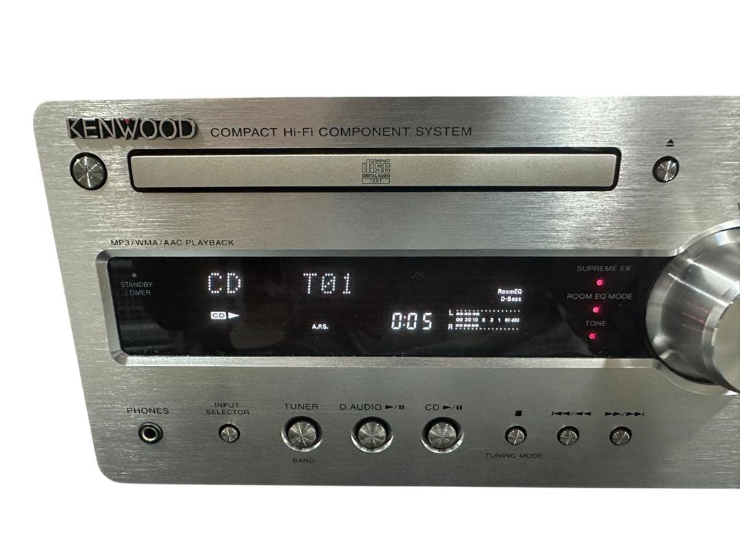 【動作確認済】KENWOOD コンポR-K711 スピーカーLS-K711