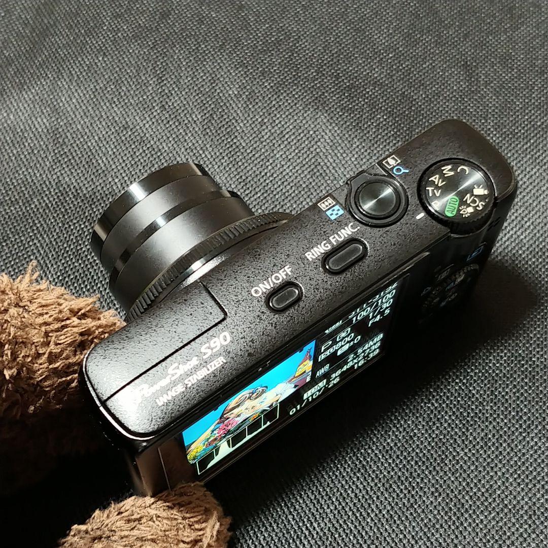 【ジャンク】Canon　PowerShot　S90